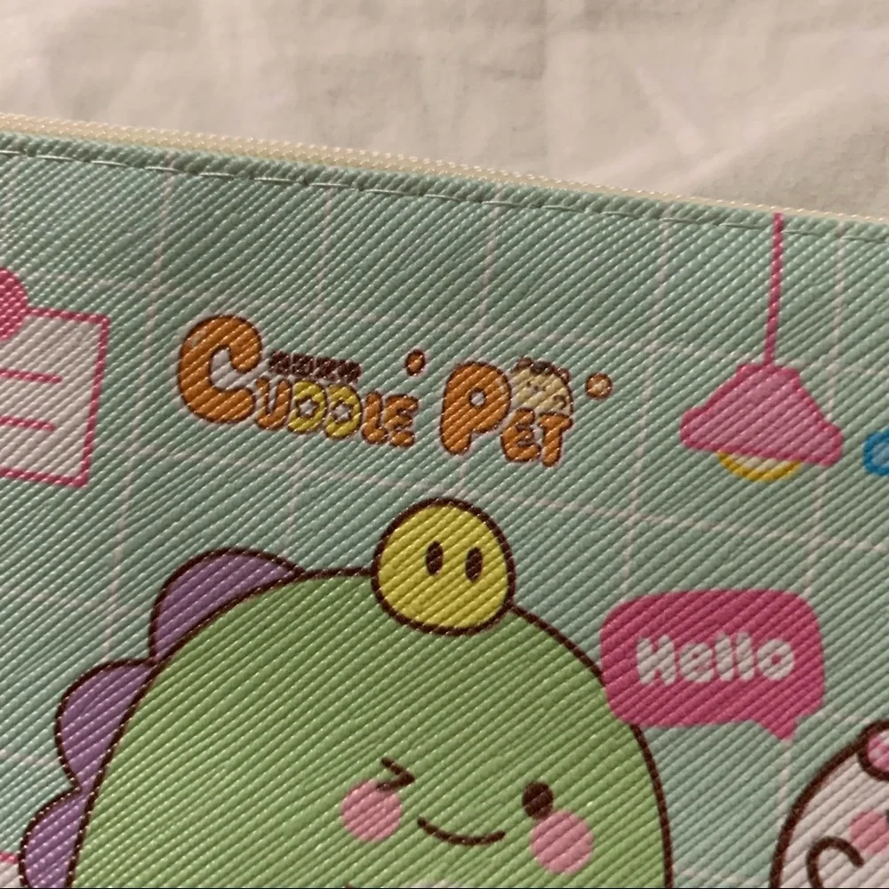 Dinosaur Family Zip Pencil Bag